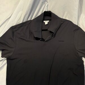 Calvin Klein Black Polo Shirt
